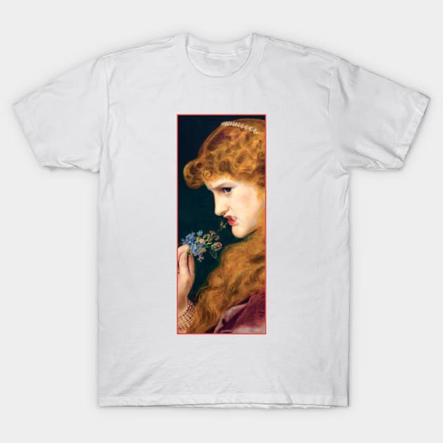 Love’s Shadow by Frederick Sandys T-Shirt by academic-art